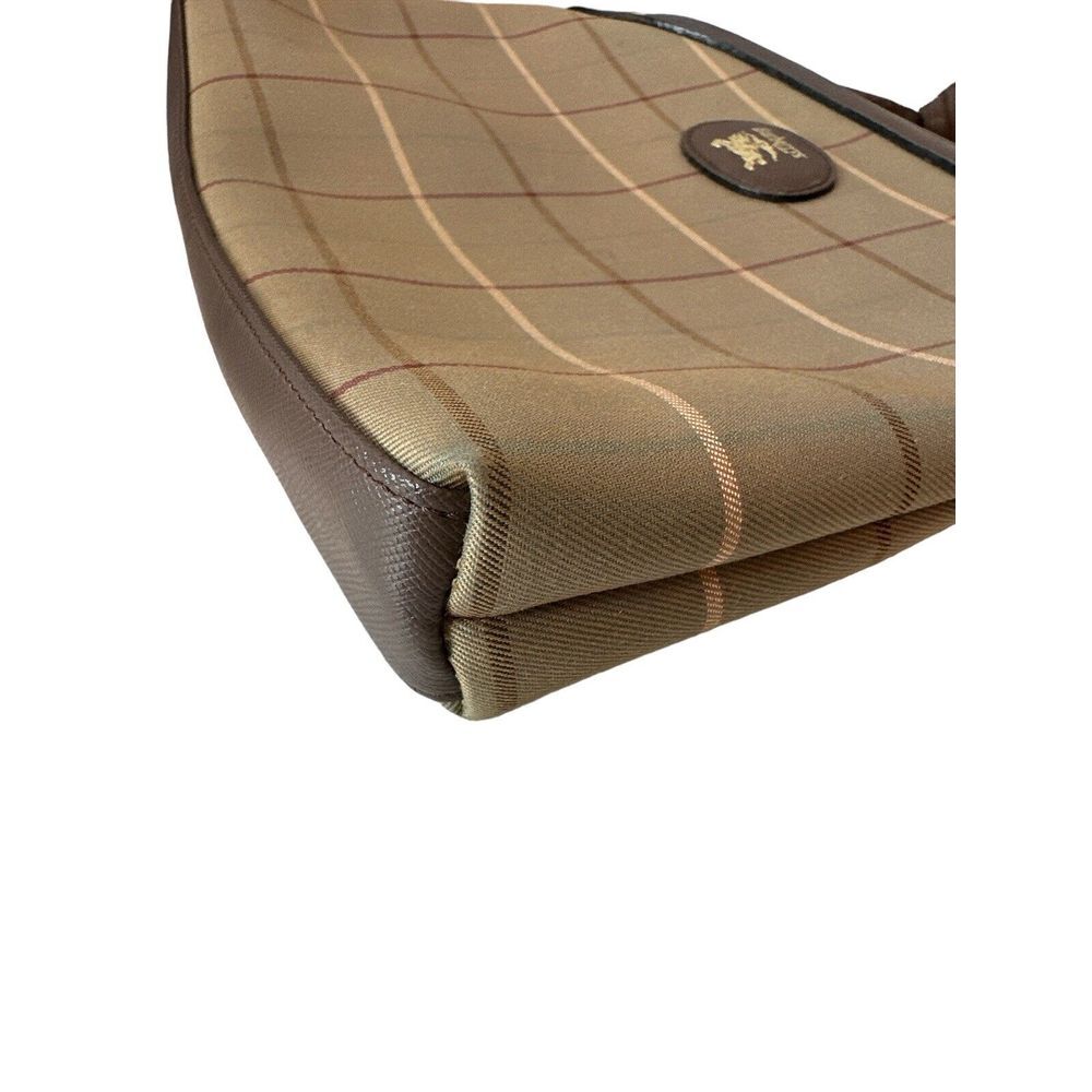 Burberrys Nova Check Clutch Bag Canvas Beige Auth bs12794 - Picture 11 of 13